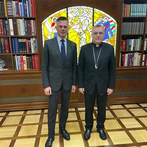 Kardinal Bozanić primio veleposlanika Suverenog malteškog reda u Hrvatskoj